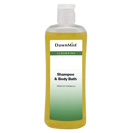 Donovan Industries - DawnMist - MS08 -  Shampoo and Body Wash  8 oz. Flip Top Bottle Apricot Scent