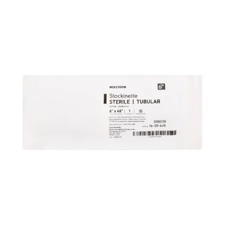 McKesson - 16-3D-648 - Surgical Stockinette Tubular 6 X 48 Inch Sterile