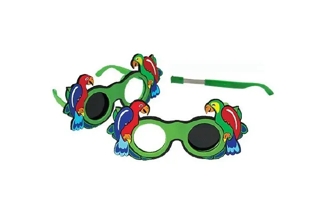 Good-Lite - 461000 - Good-lite Occluder Glasses 3 X 4.8 X 6.6 Inch Parrot Style Child Multicolored