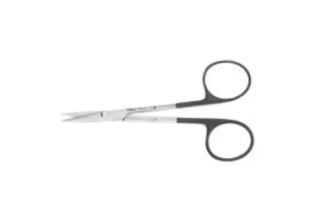 Teleflex Medical - Pilling - 463930 - Iris Scissors Pilling 4-1/2 Inch Length Surgical Grade Stainless Steel Nonsterile Finger Ring Handle Straight Sharp Tip / Sharp Tip