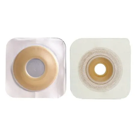 Convatec - From: 413177 To: 413187  Sur Fit Natura Ostomy Barrier Sur Fit Natura Precut Extended Wear Durahesive White Tape 57 mm Flange Sur Fit Natura System Hydrocolloid 1 3/4 Inch Opening 5 X 5 Inch