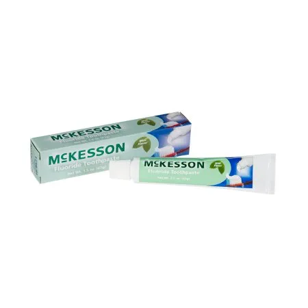 McKesson - 16-9571 - Toothpaste Mint Flavor 1.5 oz. Tube