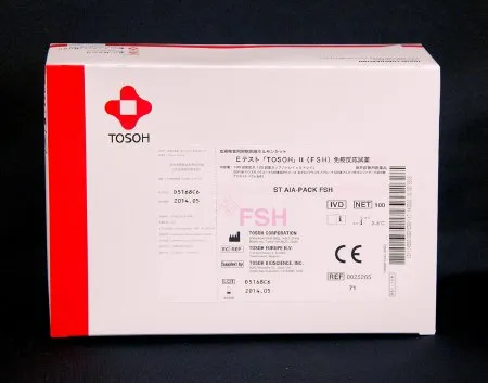 Tosoh Bioscience - ST AIA-Pack - 025265 - Reagent ST AIA-Pack Reproductive Endocrinology Assay Follicle Stimulating Hormone (FSH) For AIA Automated Immunoassay Systems 100 Tests 20 Cups X 5 Trays