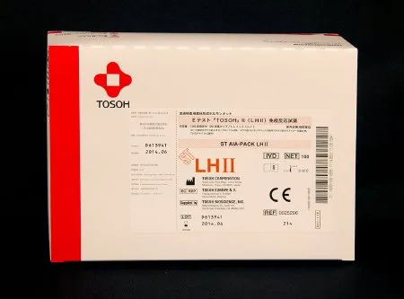 Tosoh Bioscience - ST AIA-Pack - 025296 - Reagent ST AIA-Pack Reproductive Endocrinology Assay Luteinizing Hormone (LH) 2 For AIA Automated Immunoassay Systems 100 Tests 20 Cups X 5 Trays