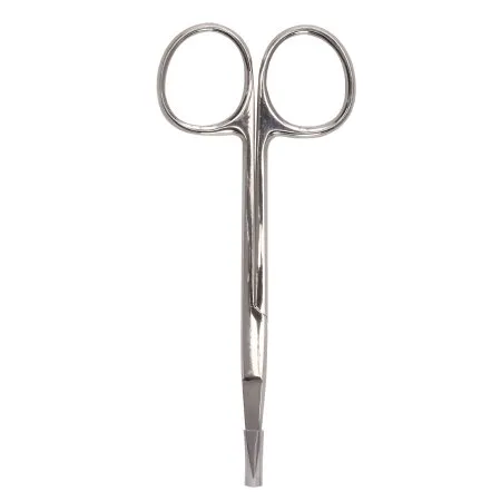 McKesson - 43-2-104 - Iris Scissors 4 1/2 Inch Office Grade Stainless Steel Finger Ring Handle Straight