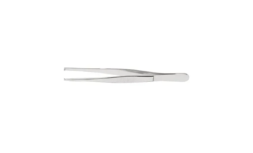 McKesson - 43-2-753 - Tissue Forceps Mckesson Weil-blakesley 4-1/2 Inch Length Office Grade Stainless Steel Nonsterile Nonlocking Thumb Handle Straight 1 X 2 Teeth
