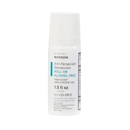 McKesson - 23-DR15 - Antiperspirant / Deodorant Roll On 1.5 oz. Fresh Scent