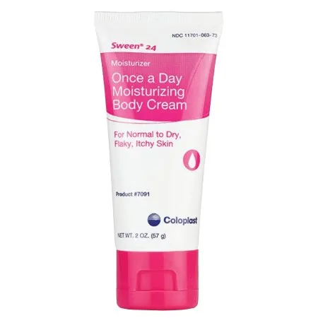 Coloplast - Sween 24 - 7091 -  Hand and Body Moisturizer  2 oz. Tube Unscented Cream CHG Compatible
