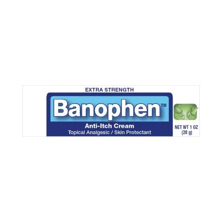 Major Pharmaceuticals - Banophen - 00904535431 -  Itch Relief  2% 0.1% Strength Cream 30 Gram Tube
