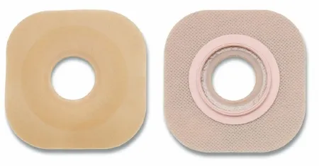 Hollister - New Image FlexTend - 16108 - Ostomy Barrier New Image Flextend Precut  Extended Wear Without Tape 57 mm Flange Red Code System Hydrocolloid 1-1/2 Inch Opening
