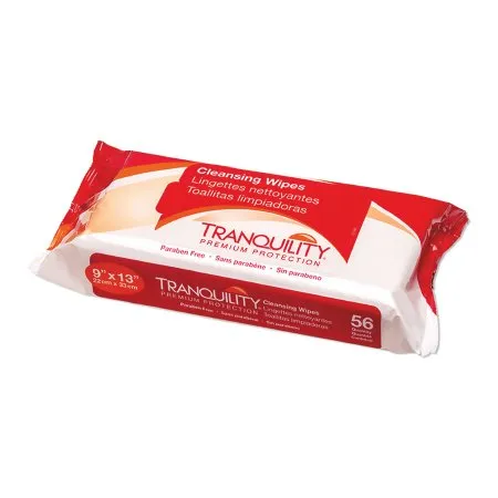 PBE - Principle Business Enterprises - 3101 - Principle Business Ent Tranquility personal cleansing washcloths. Disposable washcloths premoistened with aloe. They are alcohol free and hypoallergenic.