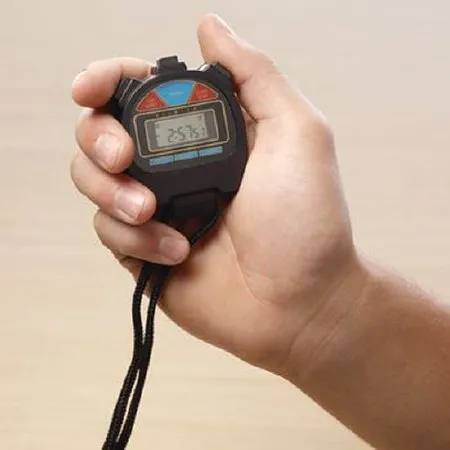 Patterson Medical Supply - A8423 - Digital Stopwatch Handheld 24 Hours Digital Display