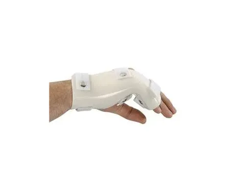 Alimed - G-Force - 52506 - Boxer Fracture Splint with MP Flexion G-Force Plastic / Foam Left Hand White X-Large
