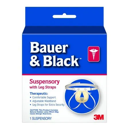 3m - Bauer & Black - 201352 - Athletic Supporter Bauer & Black X-Large White