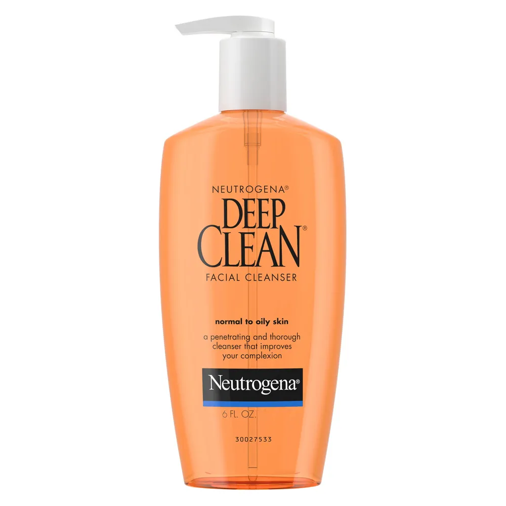 Johnson & Johnson Consumer - 15131 - Neutrogena Deep Clean Facial Cleanser For Normal To Oily Skin, 6 Oz.