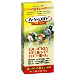 Ivy Biomedical - Ivy-Dry - 12126010201 - Ivy Ivy Dry Itch Relief Ivy Dry 10% 2% Strength Cream 1 oz. Tube