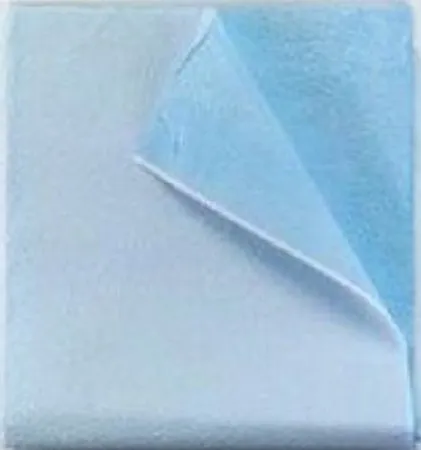 Tidi Products - 980924 - Drape/ Stretcher Sheet, Tissue/ Poly, 40" X 48", Blue, Latex Free (Lf), Made In Usa, 100/Cs