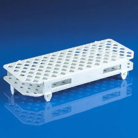 Globe Scientific - From: 456303 To: 456310 - Snap N Rack Tube Rack For 1.5ml And 2.0ml Microcentrifuge Tube, 100 Place, Pp