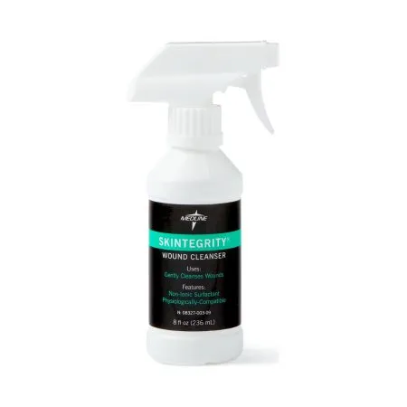 Medline - Skintegrity - MSC6008 - Industries   Wound Cleanser 8 oz. Spray Bottle, Latex free, Non cytotoxic
