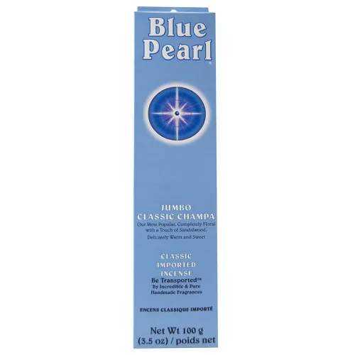 Blue Pearl - 5545 - Original Incense Classic Champa, Jumbo 100 grams