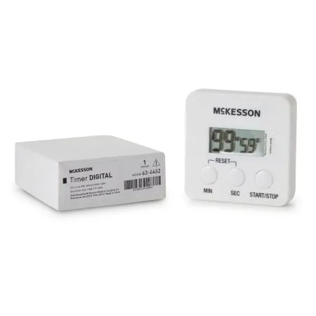 McKesson - 63-4452 - Electronic Alarm Timer Count Down McKesson 100 Minutes Digital Display