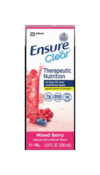 Abbott - 56642 - Ensure Clear Mixed Berry,Institutional