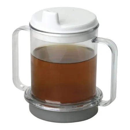Patterson medical - 555667 - Drinking Mug 10 oz. Clear Plastic Reusable