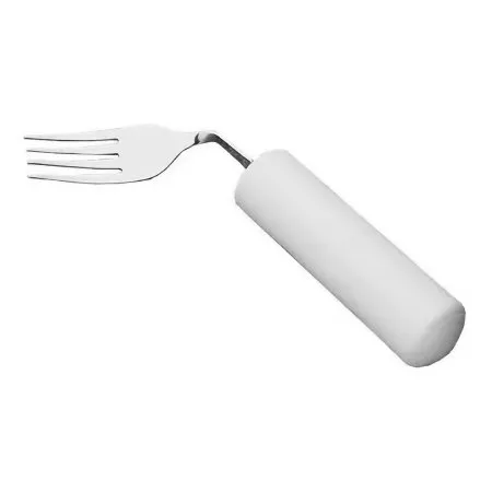 Patterson medical - Queens - AA5511RA - Fork Queens Angled / Right Handed White Stainless Steel