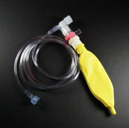 Ambu - King Systems - 60772Z - King Systems Anesthesia Breathing Circuit Coaxial Tube Single Limb Pediatric 1 Liter Bag Single Patient Use Jackson-rees Circuit