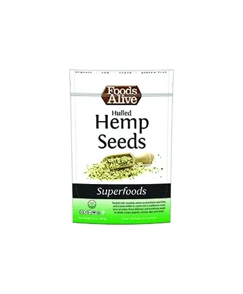 Foods Alive - 591038 - Organic Hulled Hemp Seeds