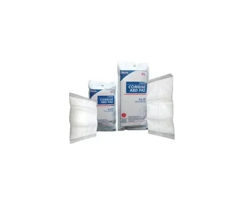 Dukal - 5943 - Abdominal Pad Dukal 8 X 10 Inch 25 Per Pack Nonsterile 1-Ply Rectangle