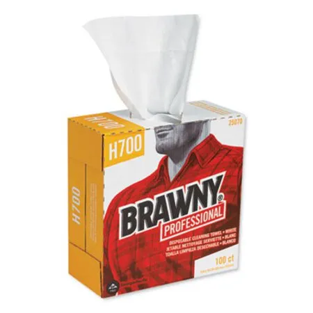 Brawny Professional - GPC-25070CT - Medium Weight Hef Shop Towels, 9 1/8 X 16 1/2, 100/box, 5 Boxes/carton