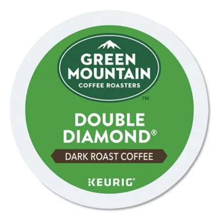 Green Mountain Coffee - GMT-4066 - Double Black Diamond Extra Bold Coffee K-cups, 24/box