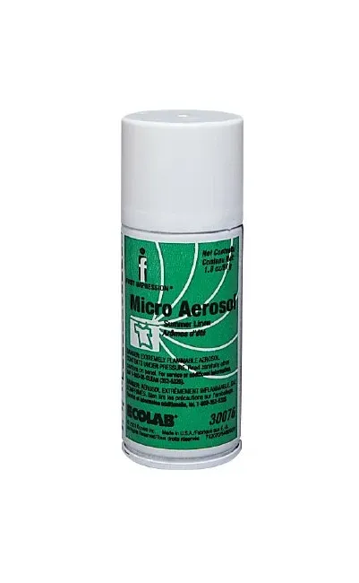 Ecolab - First Impression - 6130076 - Air Freshener First Impression Liquid 1.8 oz. Can Summer Linen Scent