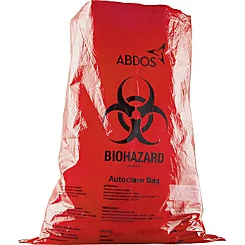 Foxx Life Sciences - From: U40106 To: U40114 - Abdos Biohazard Disposable Bags, Polypropylene (pp) (12 X 24 In)