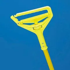 Lagasse - Quick Change - BWK620 - Mop Handle Quick Change 60 Inch Length Vinyl Coated Aluminum / Plastic Yellow Thumbwheel / Side Gate Connection