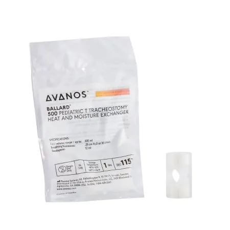 Avanos Medical - BALLARD  - 1157 - Heat and Moisture Exchanger-Trach BALLARD 26 mgH at 500 mL 0.25 @ 30 LPM