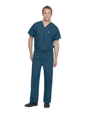 Landau Uniforms - 7602CBPSML - Scrub Pants Small Caribbean Blue Unisex