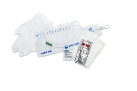 Coloplast - From: 1108 To: 1116  Self Cath Closed System Catheter With Collection Bag 8 Fr 16" 1100 Ml