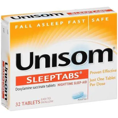 Chattem - Unisom - 41167000609 - Sleep Aid Unisom 32 per Bottle Tablet 25 mg Strength