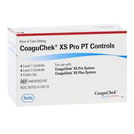 Roche Diagnostics - CoaguChek XS Plus - 04625382160 - Control, Coaguchek Xs Plus 2-level Sol