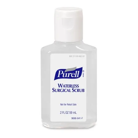 GOJO - Purell - 9686-24 - Waterless Surgical Scrub Purell 2 Oz. Bottle 70% Strength Ethyl Alcohol Nonsterile