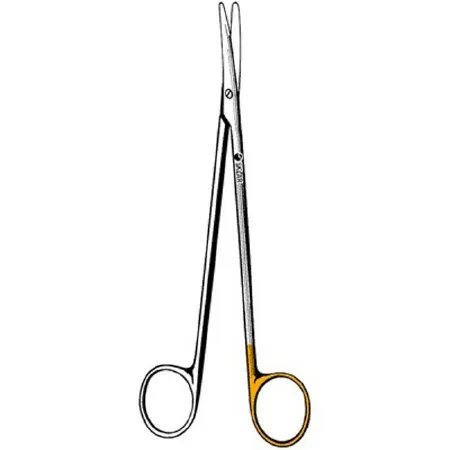 Sklar - 15-3574 - Dissecting Scissors Sklarcut Metzenbaum 9 Inch Length Or Grade Nonsterile Finger Ring Handle Curved Blunt Tip / Blunt Tip