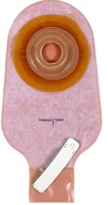 Coloplast - Assura - 13706 - Colostomy Pouch Assura One-Piece System 3/4 to 1-3/4 Inch Stoma Drainable Convex  Trim to Fit