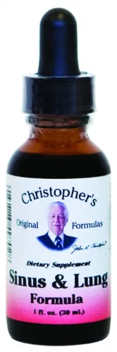 Christophers Original Formulas - 644401 - Sinus & Lung Form (Herb Decongest)