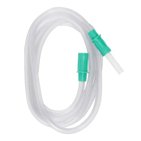 McKesson - 16-66301 - Suction Connector Tubing 6 Foot Length 0.188 Inch I.D. Sterile Female / Male Connector Clear Ribbed OT Surface PVC