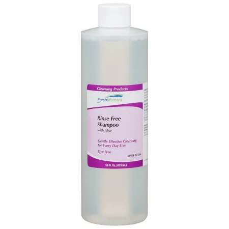 McKesson - Fresh Moment - HDX-D0692 -  Rinse Free Shampoo  16 oz. Bottle Floral Scent