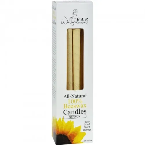Wally's - 662064 - Ear Candles Beeswax Family Pack - 12 Candles