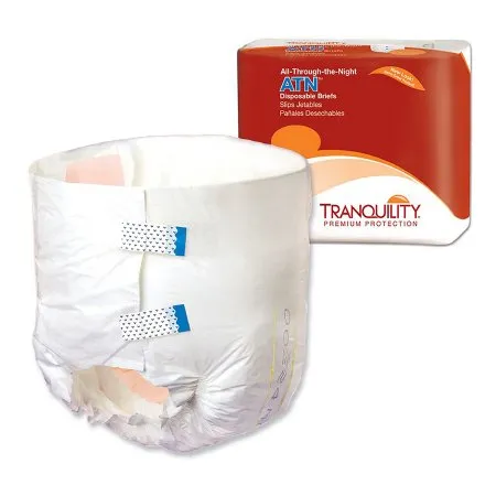 Principle Business Enterprises - Tranquility ATN - 2186 - Unisex Adult Incontinence Brief Tranquility ATN Large Disposable Heavy Absorbency