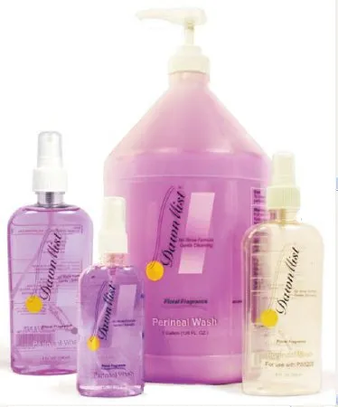 Donovan Industries - DawnMist - From: PW5194 To: PW5200 -  Rinse Free Perineal Wash  Liquid 1 gal. Pump Bottle Fresh Floral Scent